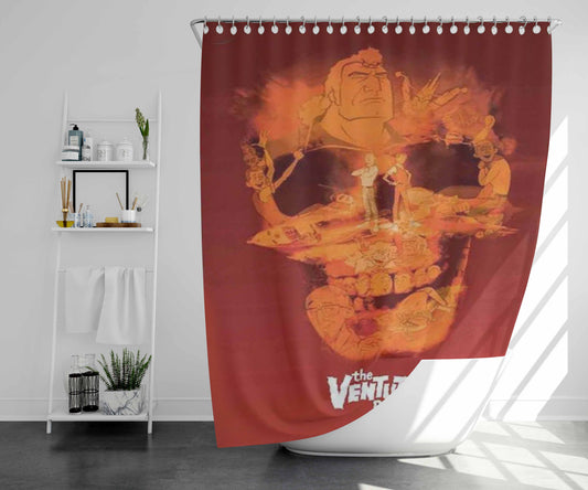The Vandals Bathroom Shower Curtain Fabric Waterproof | 66 X 72 Inch