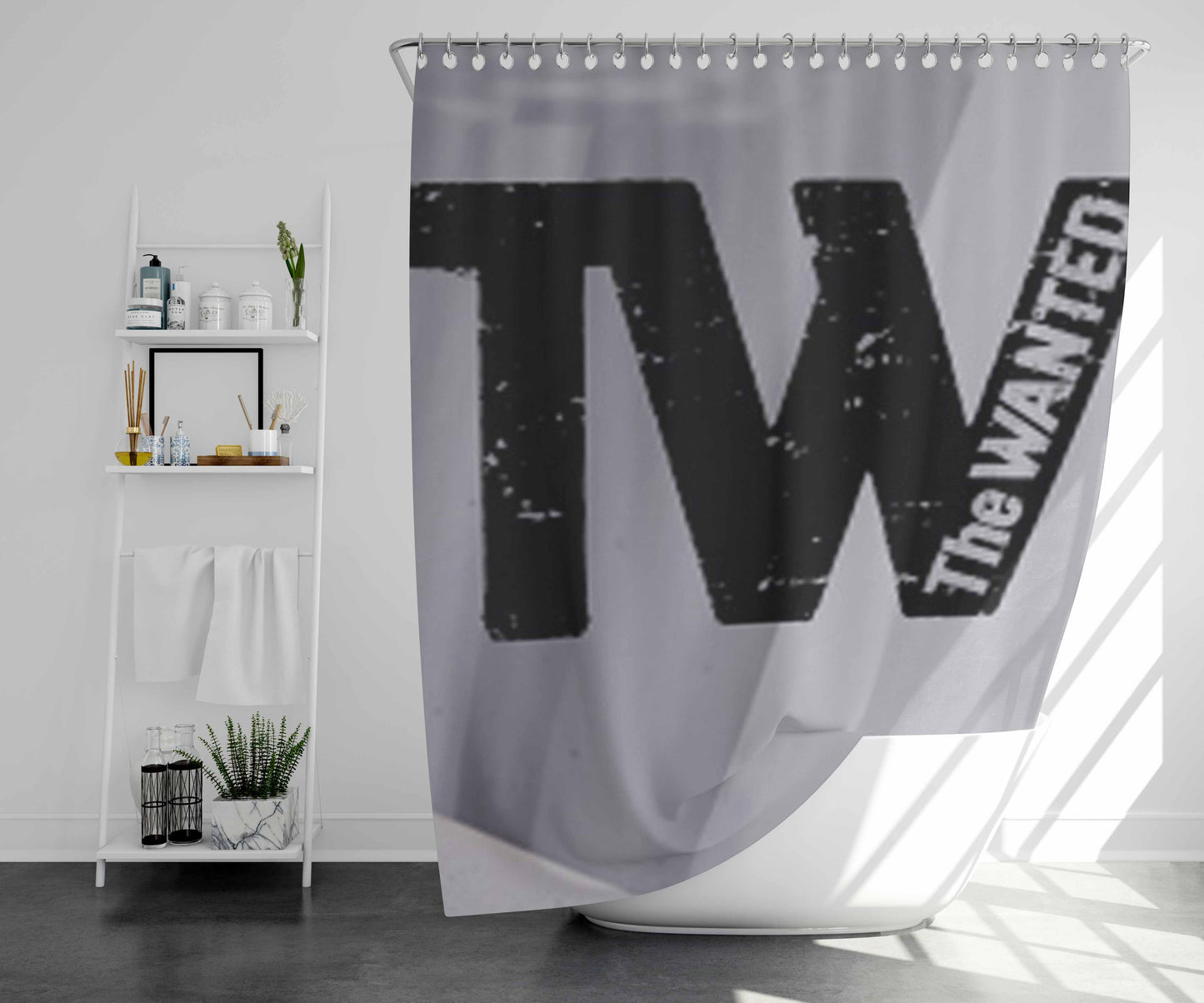 The Wanderer Bathroom Shower Curtain Fabric Waterproof | 66 X 72 Inch