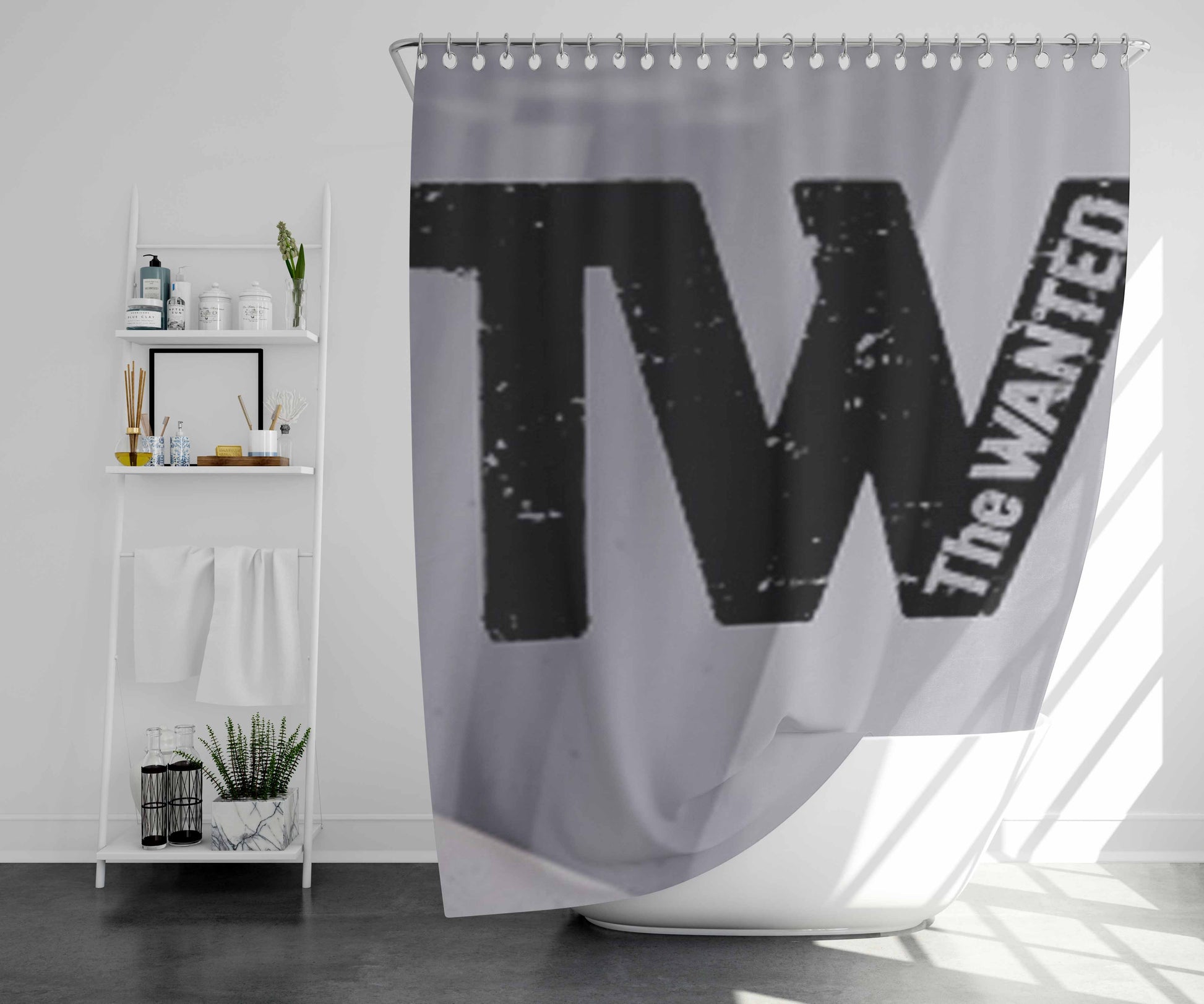 The Wanderer Bathroom Shower Curtain Fabric Waterproof | 66 X 72 Inch