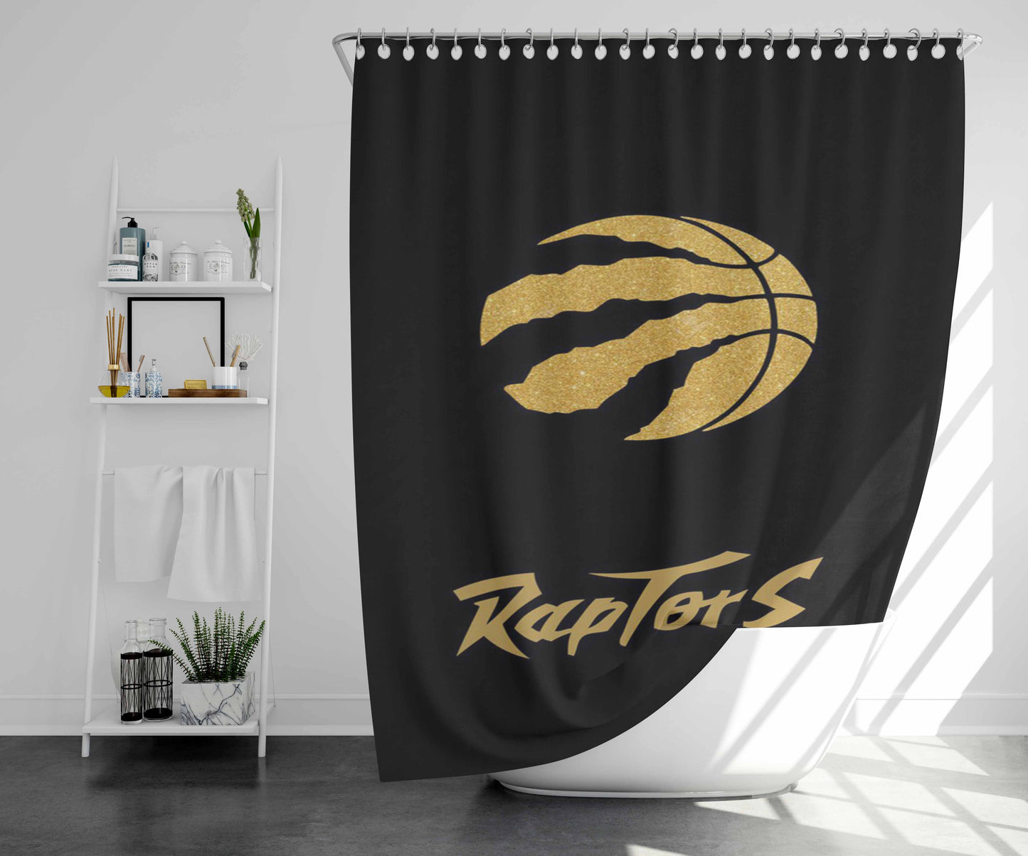 Thechive Logo Bathroom Shower Curtain Fabric Waterproof | 66 X 72 Inch