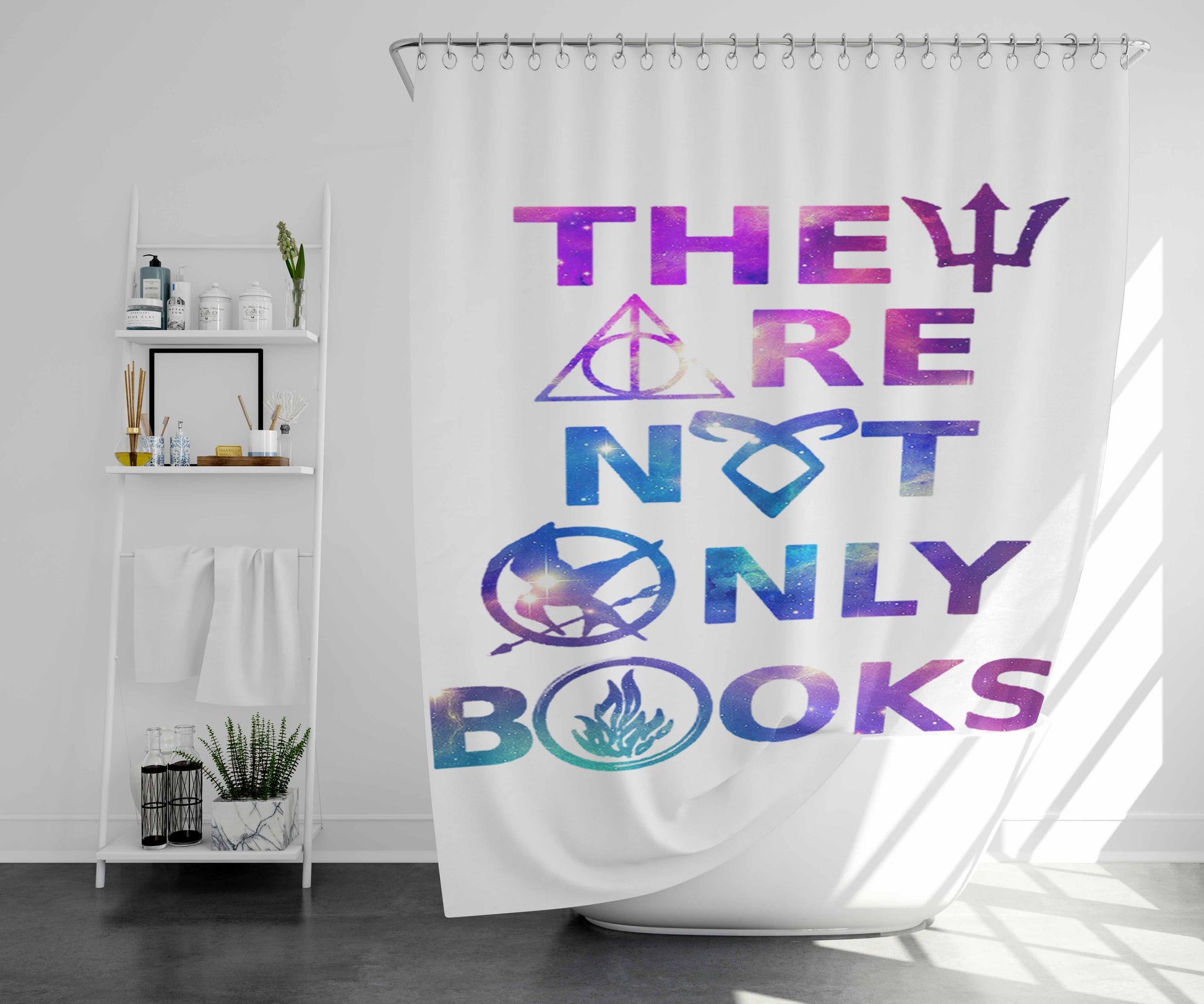 There Will Be Nike Bathroom Shower Curtain Fabric Waterproof | 66 X 72 Inch