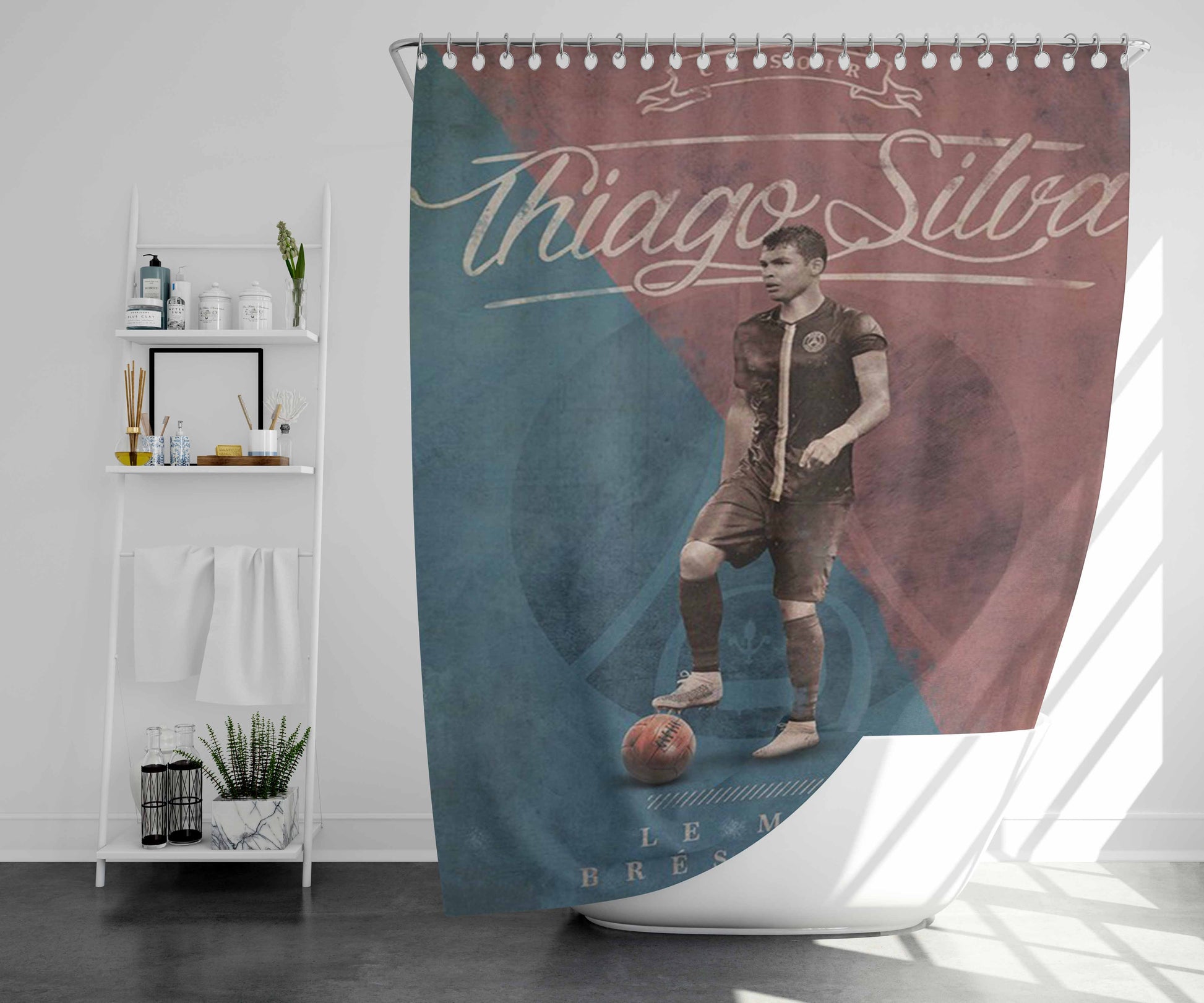 They Call Me Grandad Because Partner In Crime Bathroom Shower Curtain Fabric Waterproof | 66 X 72 Inch