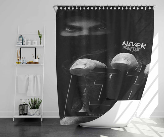 Thief Garrett Bathroom Shower Curtain Fabric Waterproof | 66 X 72 Inch