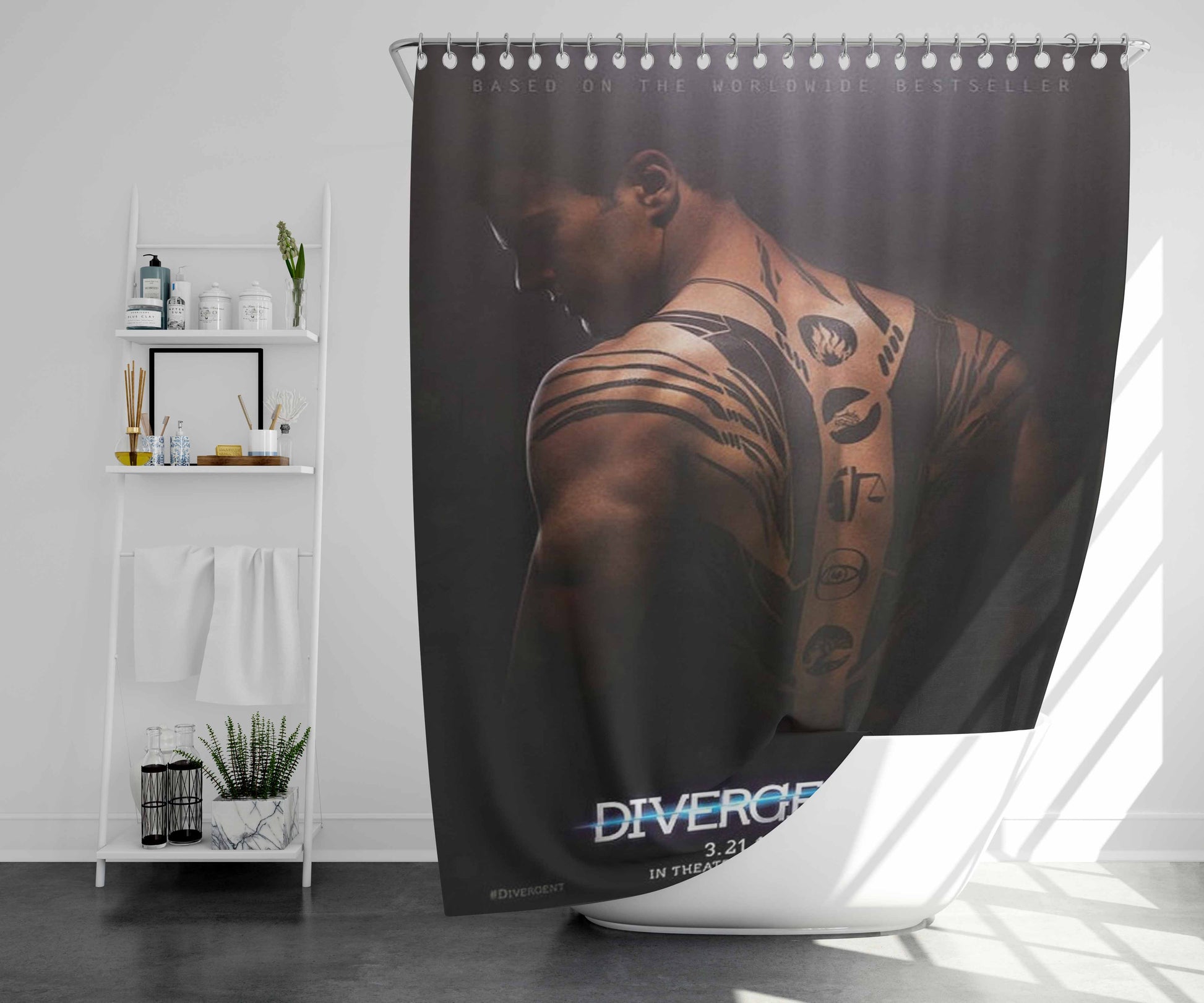 To The Disco Bathroom Shower Curtain Fabric Waterproof | 66 X 72 Inch