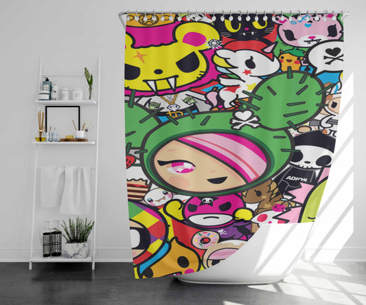 Together We Are Stronger Bathroom Shower Curtain Fabric Waterproof | 66 X 72 Inch