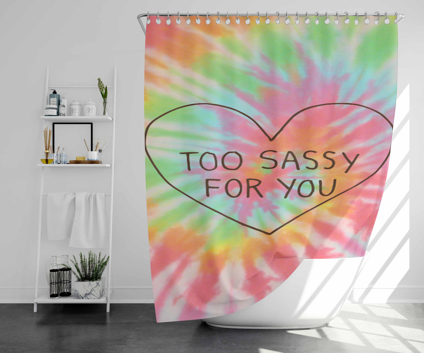 Too Faced Natural Love Palette Bathroom Shower Curtain Fabric Waterproof | 66 X 72 Inch