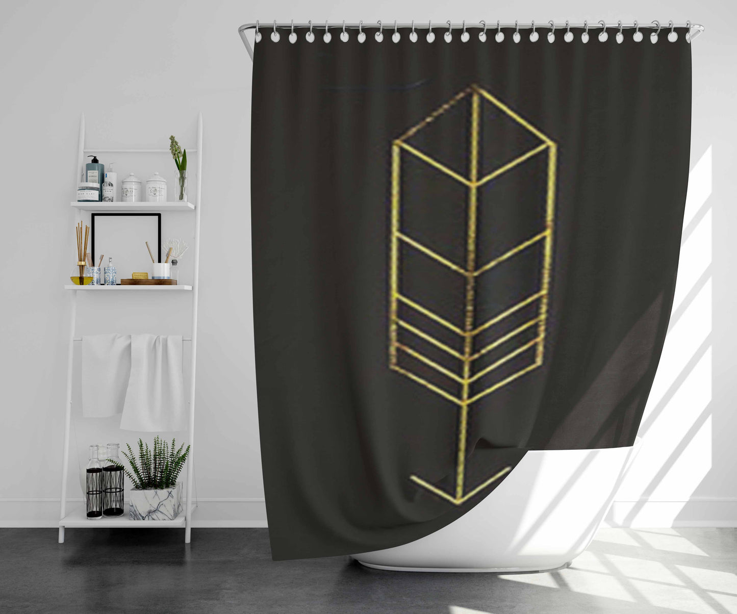 Torchwood Logo Bathroom Shower Curtain Fabric Waterproof | 66 X 72 Inch