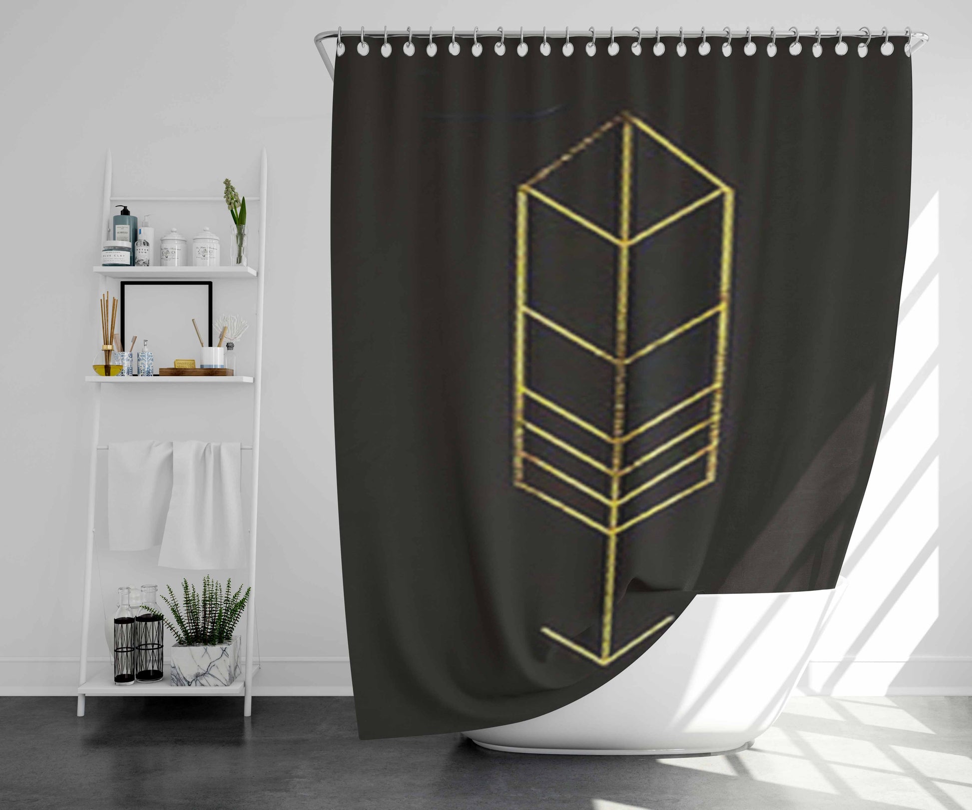Torchwood Logo Bathroom Shower Curtain Fabric Waterproof | 66 X 72 Inch