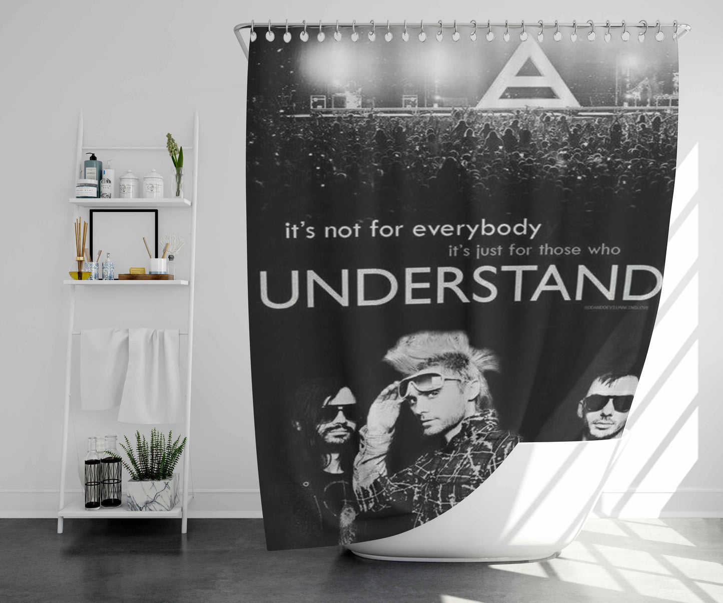 Understand Bathroom Shower Curtain Fabric Waterproof | 66 X 72 Inch