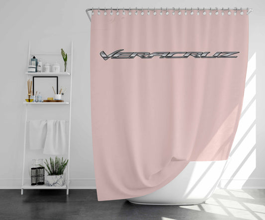 Veracruz Mexican Bathroom Shower Curtain Fabric Waterproof | 66 X 72 Inch