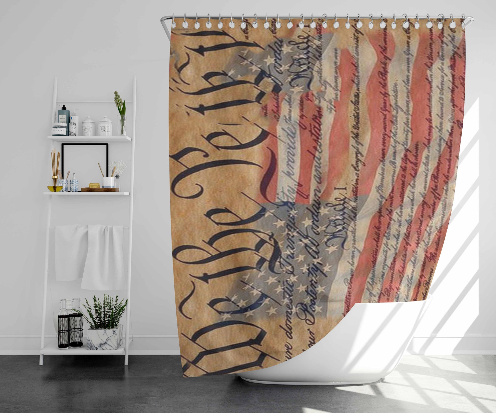 We The Kings Check Yes Juliet Lyric Cover Bathroom Shower Curtain Fabric Waterproof | 66 X 72 Inch