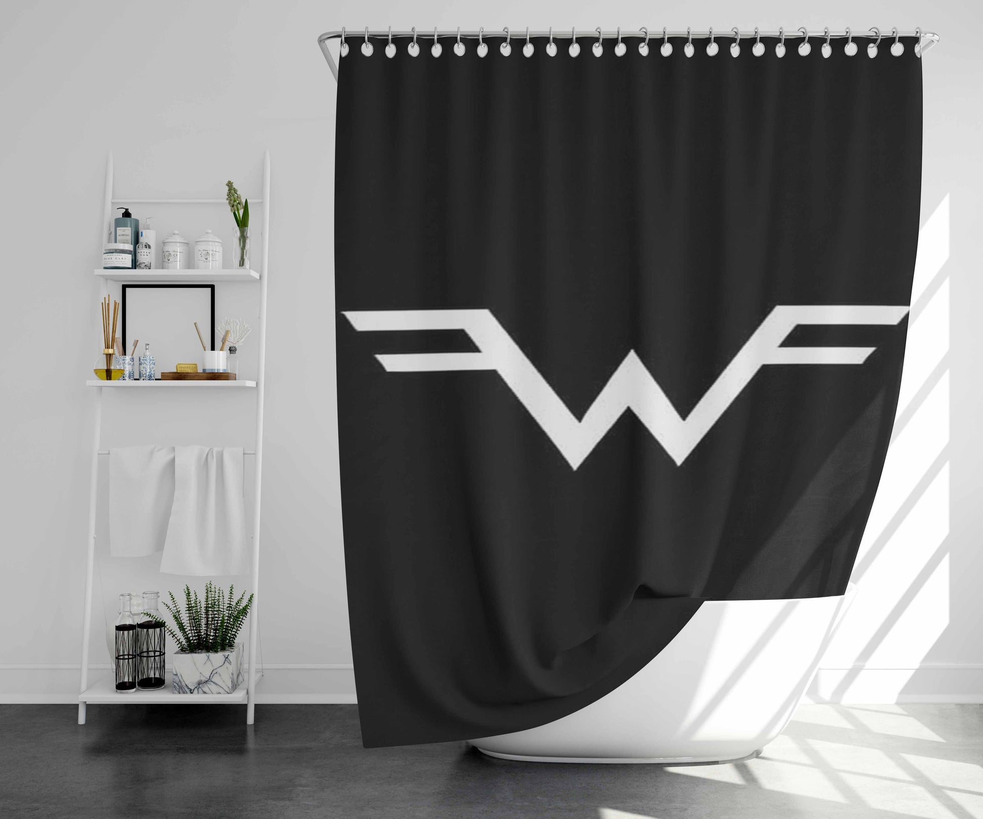 Weezer Muppets Drummer Bathroom Shower Curtain Fabric Waterproof | 66 X 72 Inch