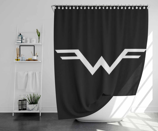 Weezer Muppets Drummer Bathroom Shower Curtain Fabric Waterproof | 66 X 72 Inch