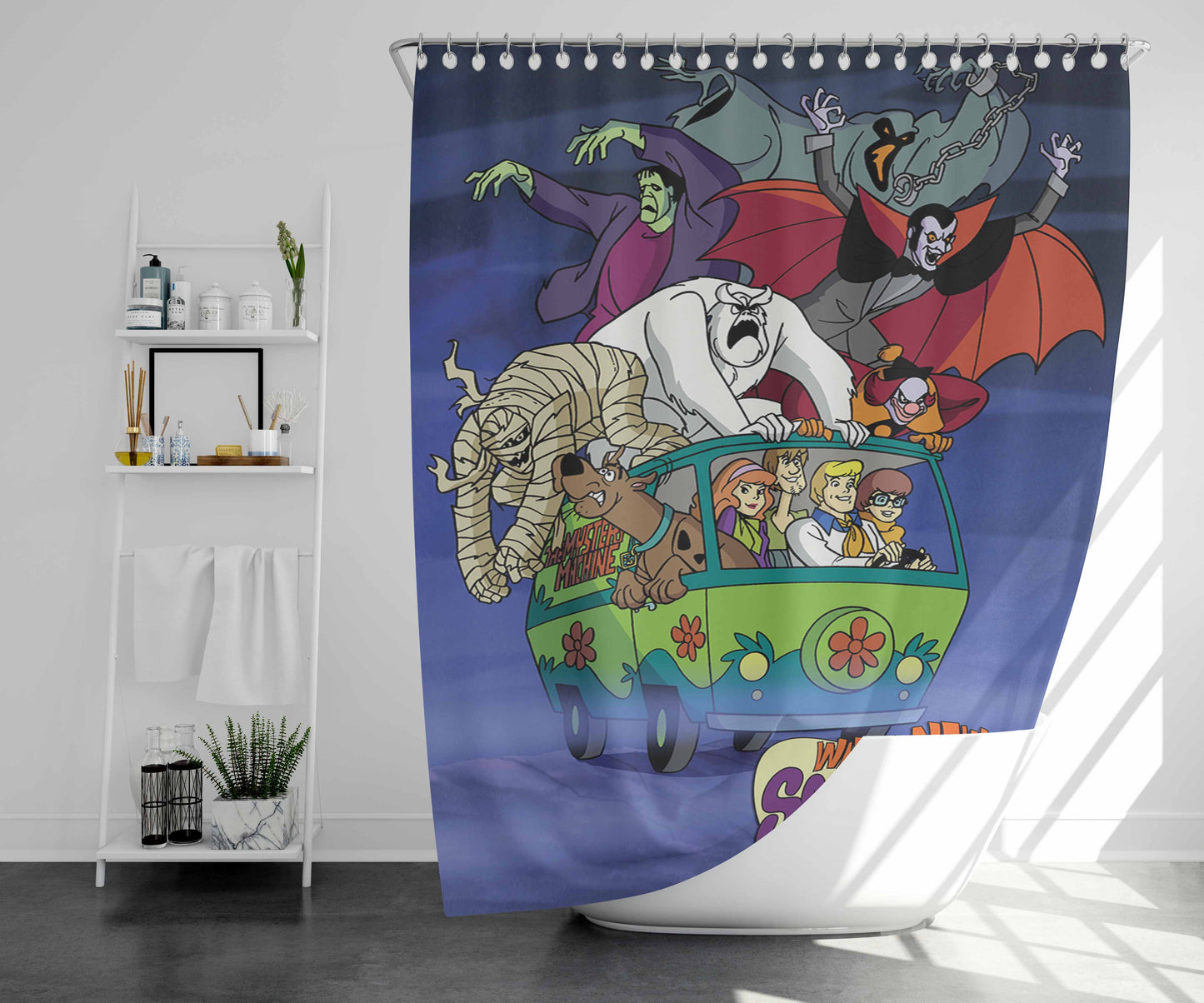What Is Defeat Bathroom Shower Curtain Fabric Waterproof | 66 X 72 Inch