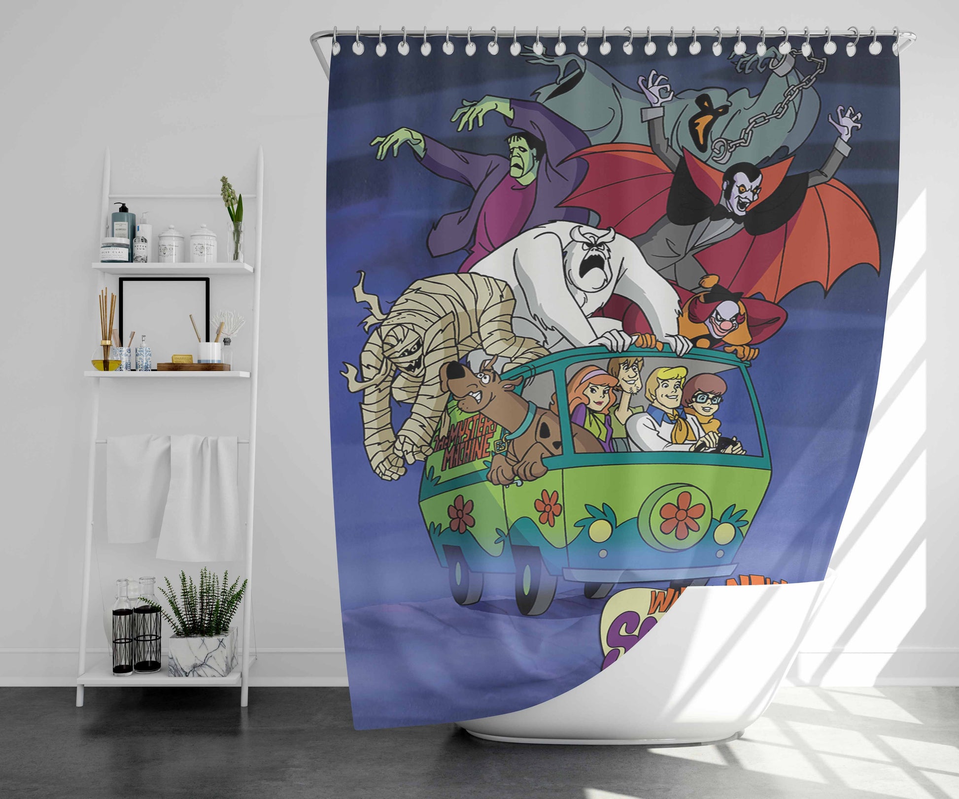 What Is Defeat Bathroom Shower Curtain Fabric Waterproof | 66 X 72 Inch