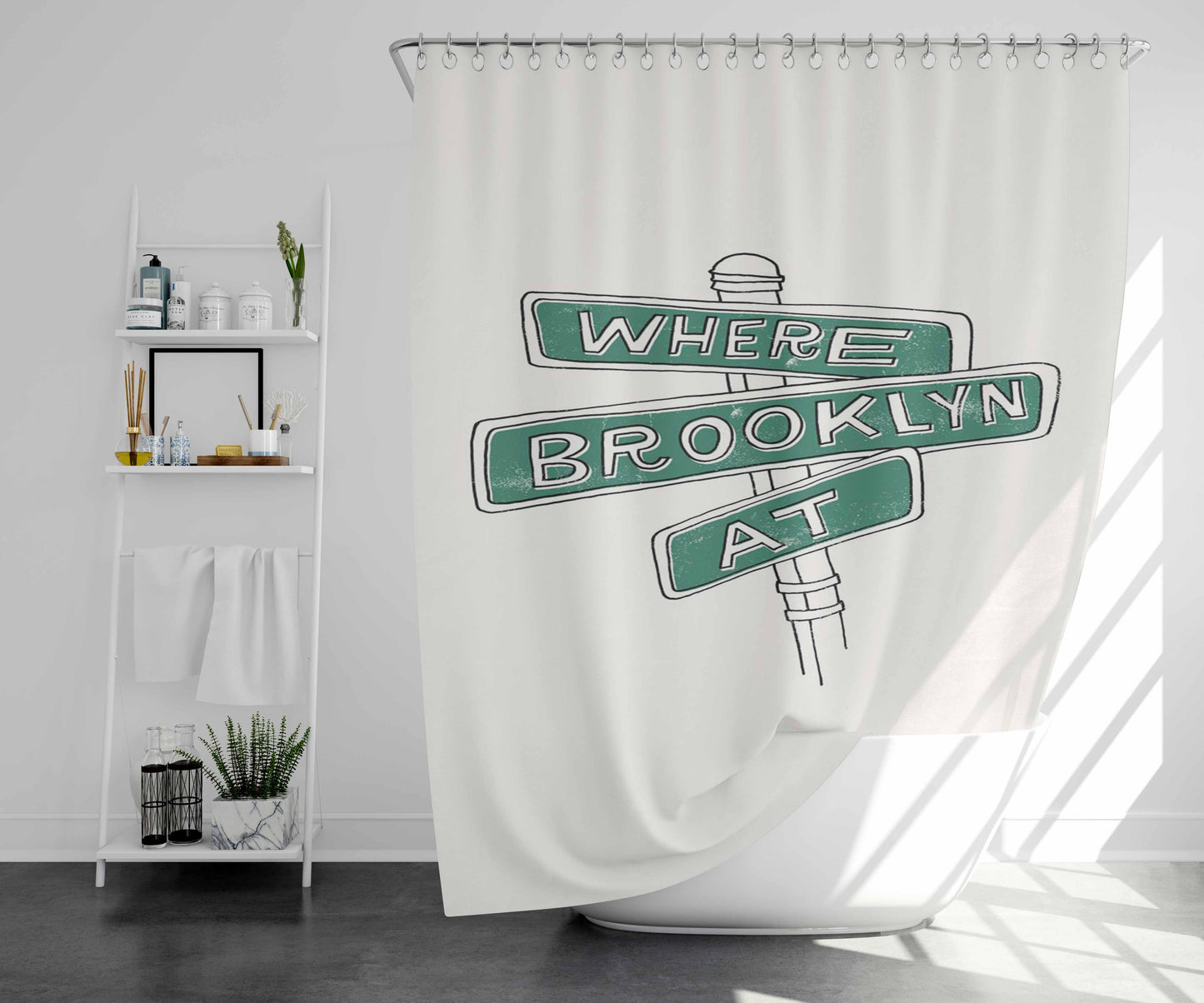 Where'S Wally Bathroom Shower Curtain Fabric Waterproof | 66 X 72 Inch