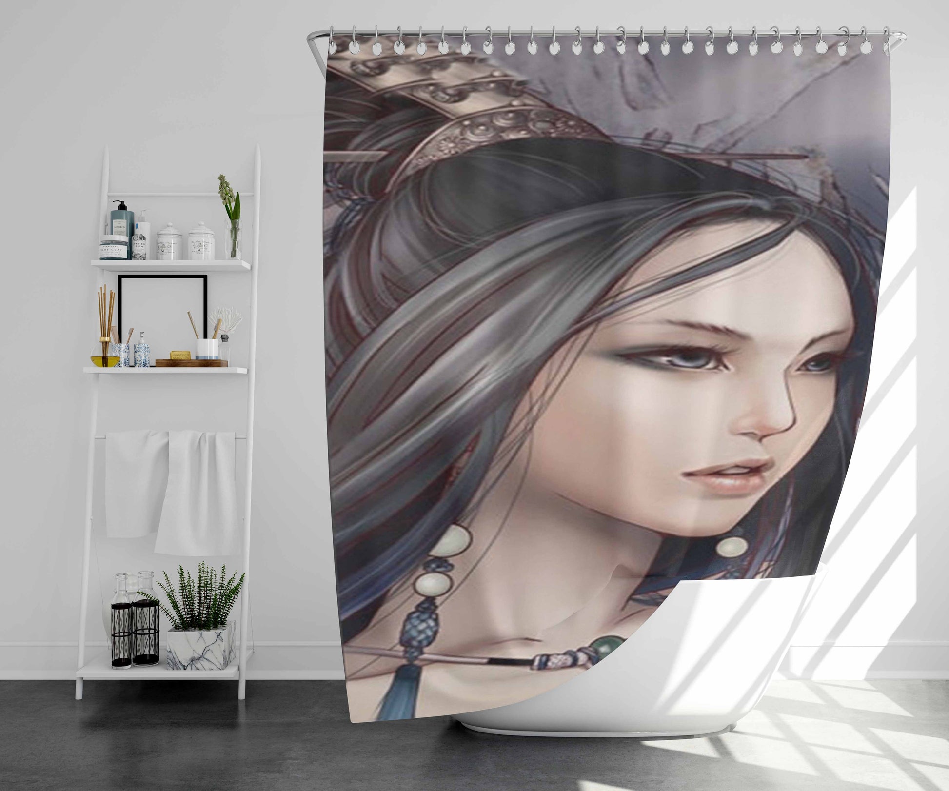 Xavier Institute Bathroom Shower Curtain Fabric Waterproof | 66 X 72 Inch