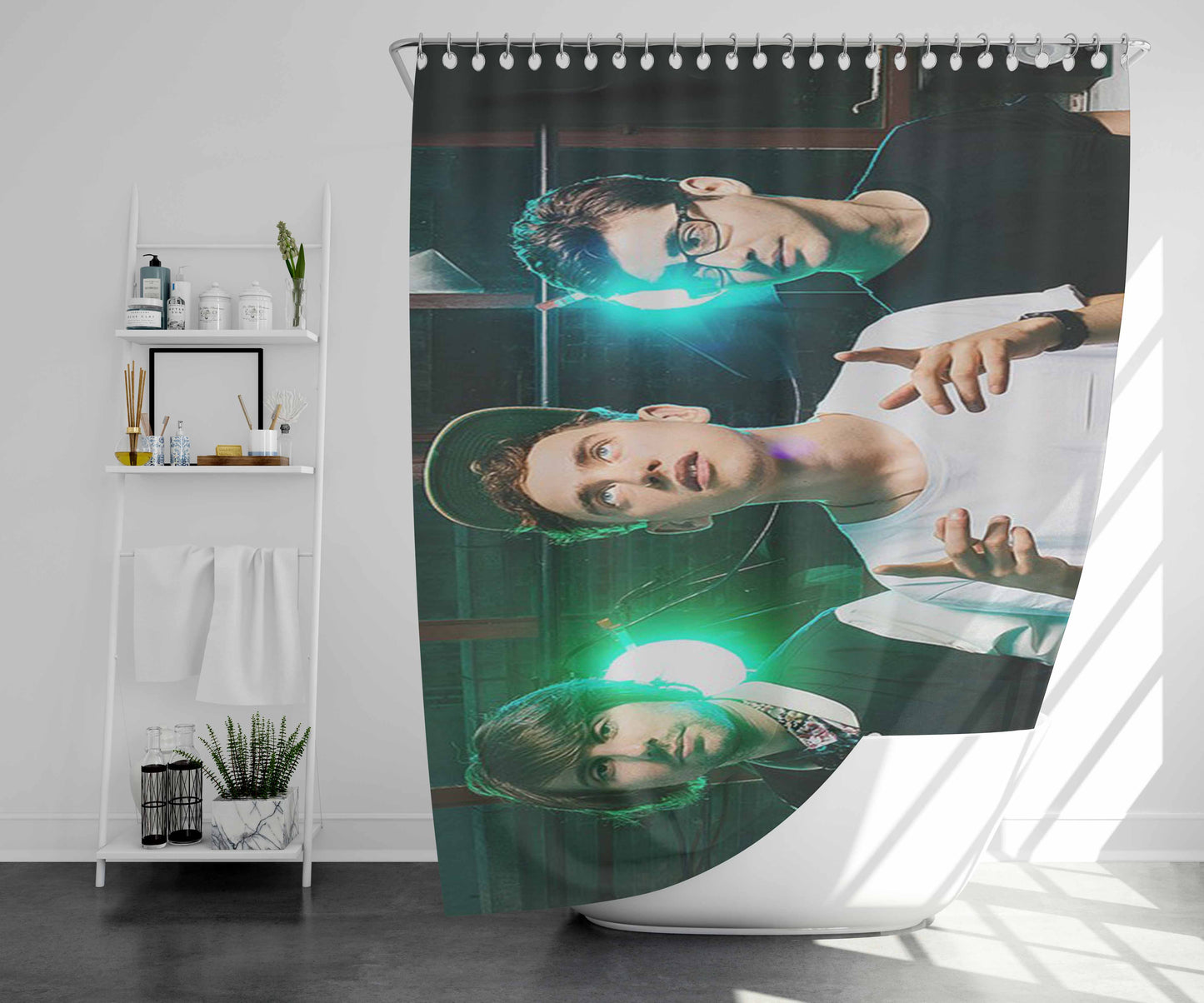 Years And Years Stage Bathroom Shower Curtain Fabric Waterproof | 66 X 72 Inch