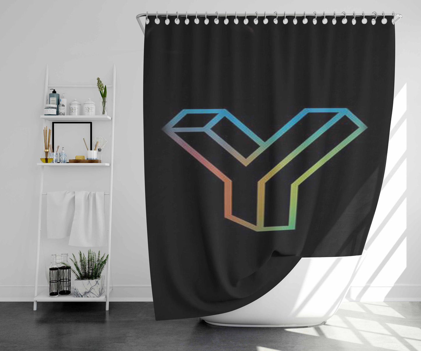 Years And Years Bathroom Shower Curtain Fabric Waterproof | 66 X 72 Inch