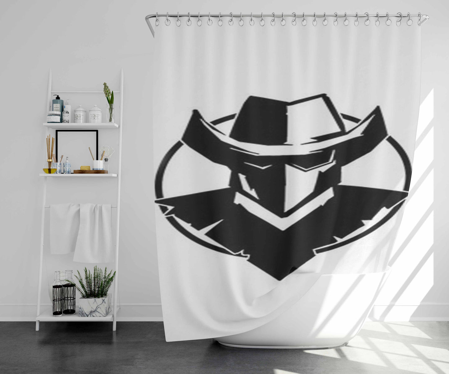 You Were The Sun And Moon Bathroom Shower Curtain Fabric Waterproof | 66 X 72 Inch