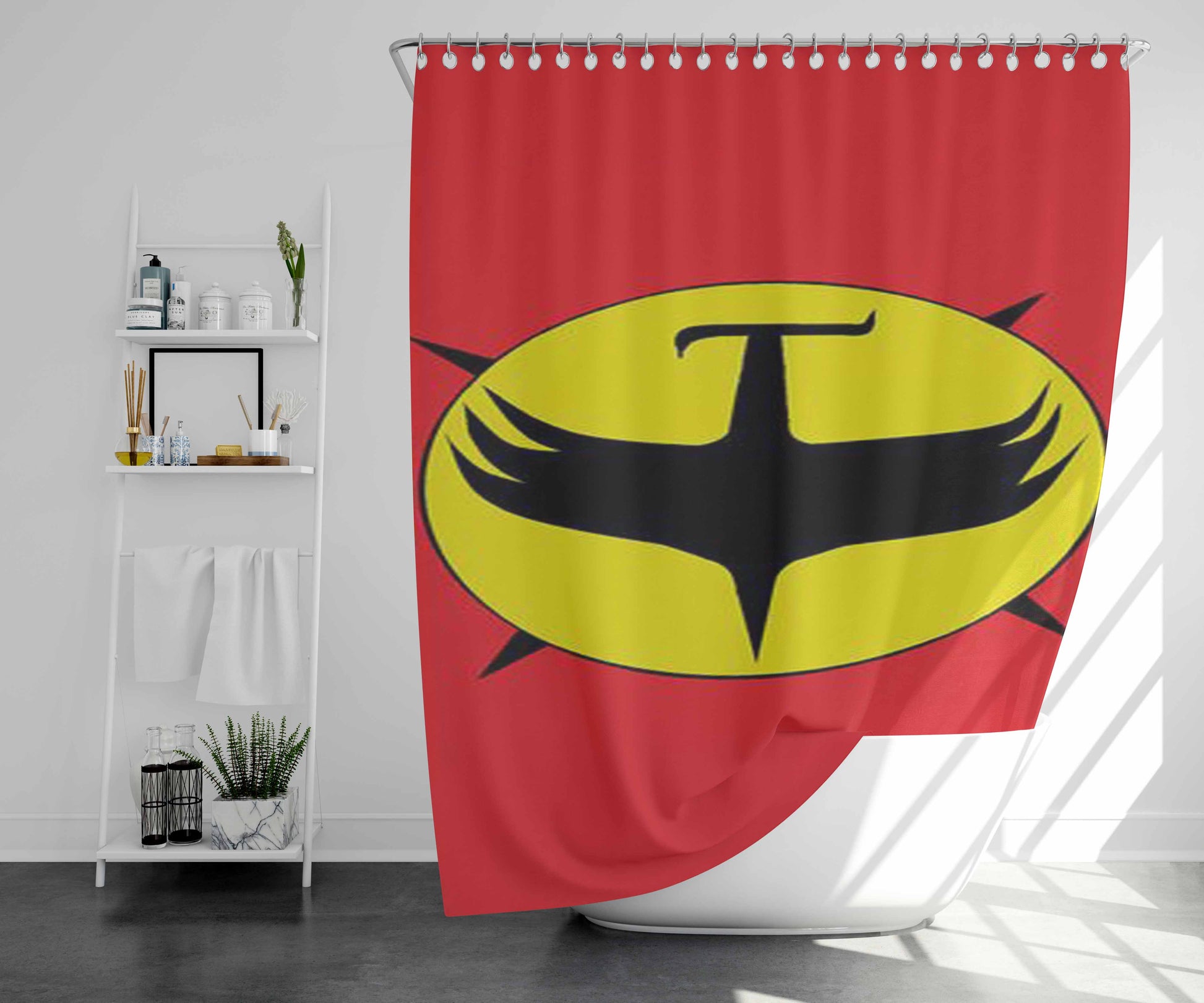 Zagor Bathroom Shower Curtain Fabric Waterproof | 66 X 72 Inch