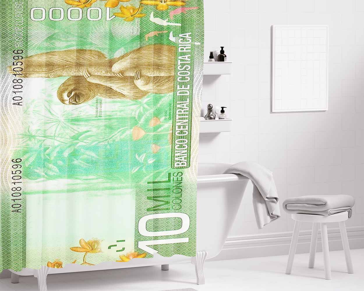 2Fab 4You Bathroom Shower Curtain Fabric Waterproof | 66 X 72 Inch