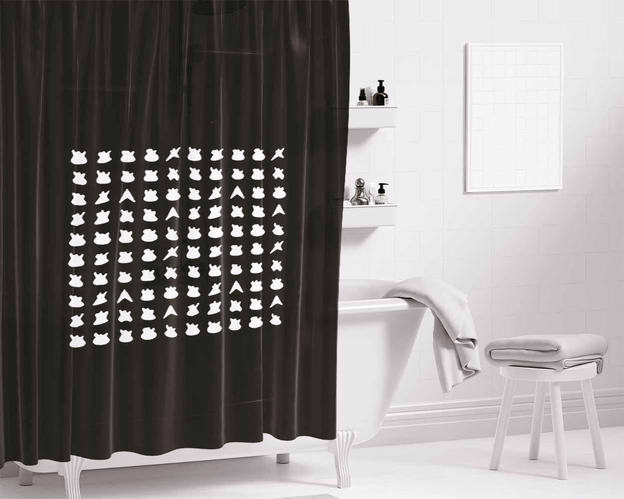 2Pac Shakur Iphone Bathroom Shower Curtain Fabric Waterproof | 66 X 72 Inch