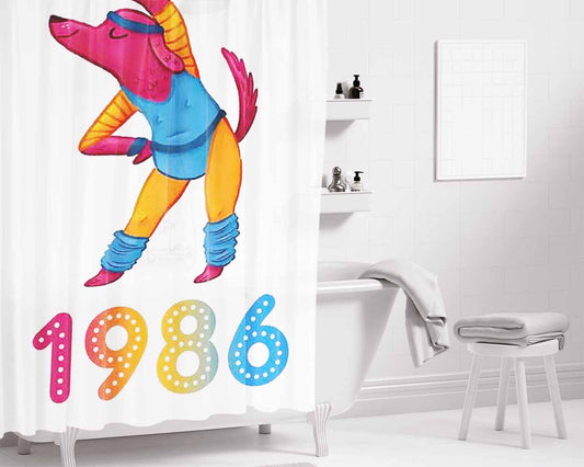 9Gag Bathroom Shower Curtain Fabric Waterproof | 66 X 72 Inch
