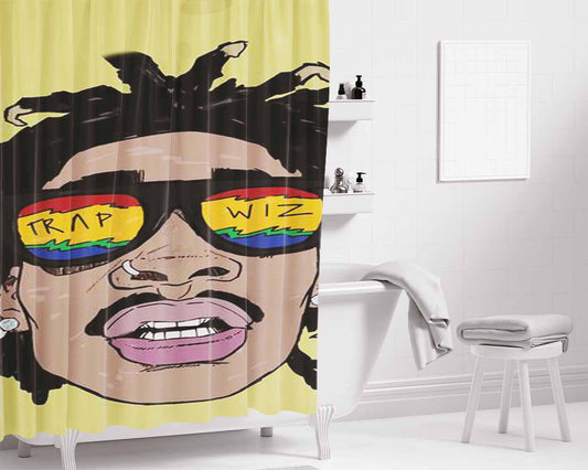 21 Savag Bathroom Shower Curtain Fabric Waterproof | 66 X 72 Inch