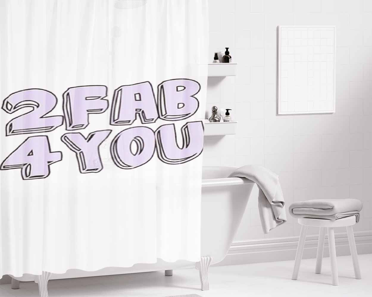 28 Grams Bathroom Shower Curtain Fabric Waterproof | 66 X 72 Inch