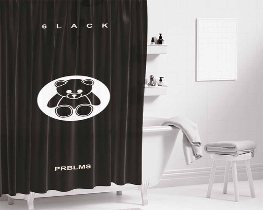 455 The Number Of The Beast Bathroom Shower Curtain Fabric Waterproof | 66 X 72 Inch