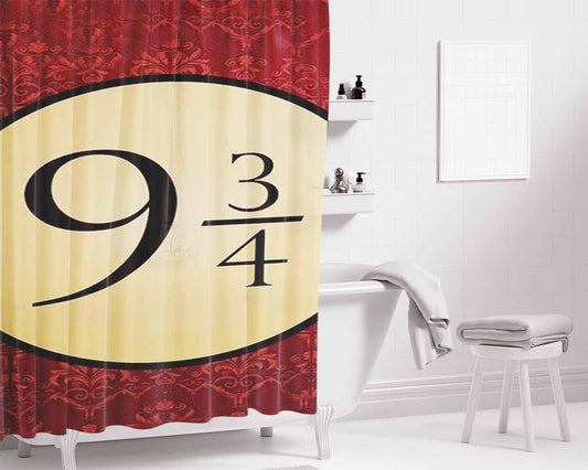 1987 Bathroom Shower Curtain Fabric Waterproof | 66 X 72 Inch