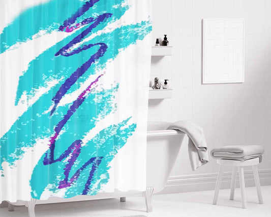 1989 Lyrics Quote Bathroom Shower Curtain Fabric Waterproof | 66 X 72 Inch