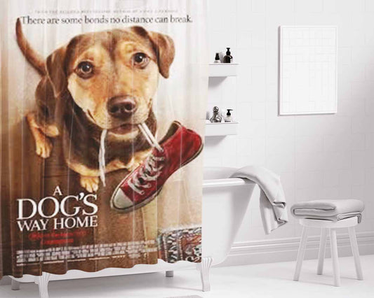A Dback Anniversary Bathroom Shower Curtain Fabric Waterproof | 66 X 72 Inch