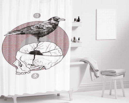 A Merc With No Tacos Bathroom Shower Curtain Fabric Waterproof | 66 X 72 Inch