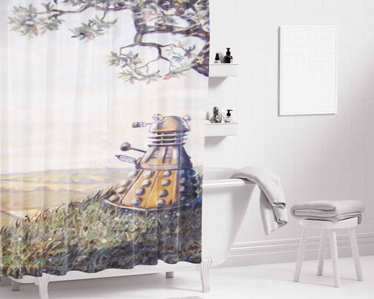 A Queen Is Never Late Movie Bathroom Shower Curtain Fabric Waterproof | 66 X 72 Inch