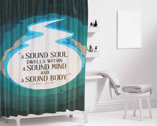 A Series Of Unfortunate Events Books Bathroom Shower Curtain Fabric Waterproof | 66 X 72 Inch