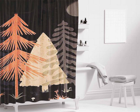 A Sound Soul Bathroom Shower Curtain Fabric Waterproof | 66 X 72 Inch