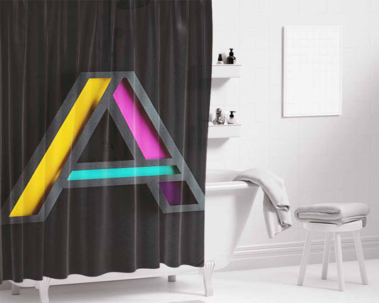 A Taste Of Space Bathroom Shower Curtain Fabric Waterproof | 66 X 72 Inch