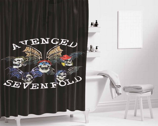 A&W Root Beer Bathroom Shower Curtain Fabric Waterproof | 66 X 72 Inch