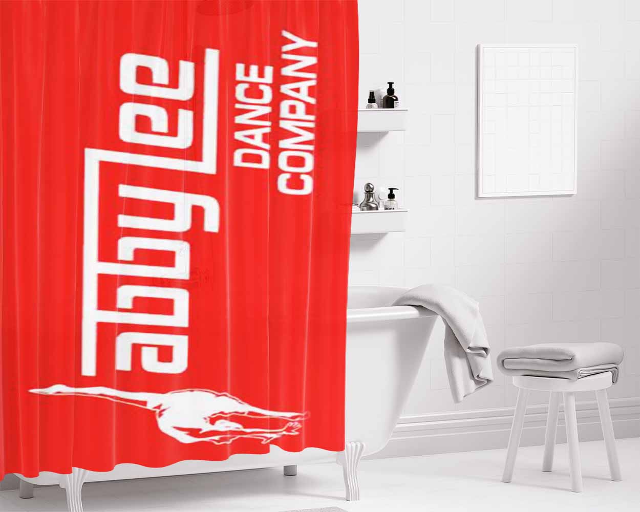 Abby Lee Dance Company Dancer Bathroom Shower Curtain Fabric Waterproof | 66 X 72 Inch