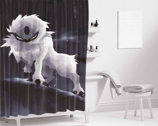 Absol Bathroom Shower Curtain Fabric Waterproof | 66 X 72 Inch