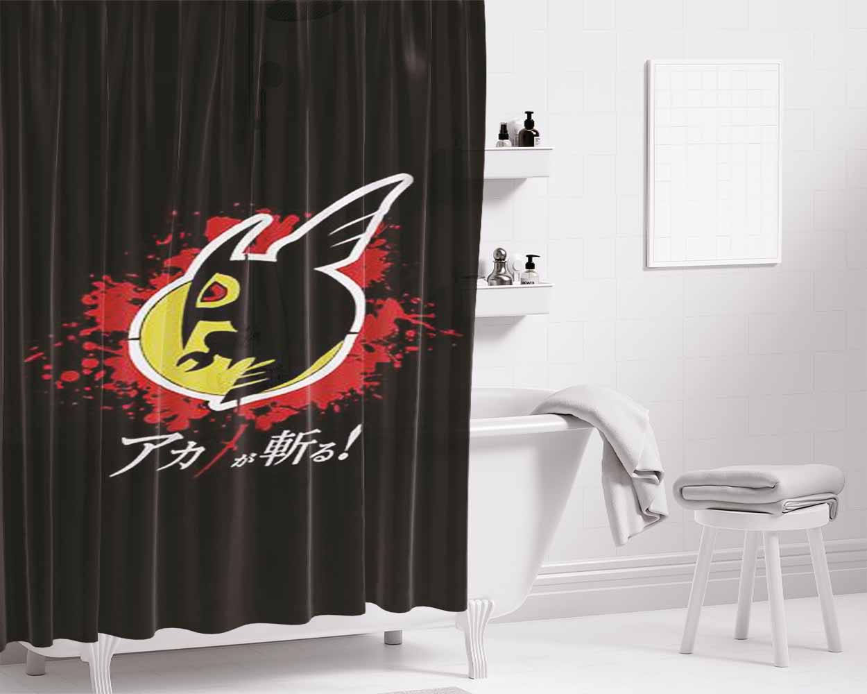 Akame Ga Kill Night Raid Bathroom Shower Curtain Fabric Waterproof | 66 X 72 Inch