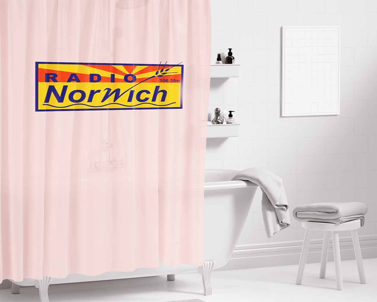 Alan Partridge I'M Alan Partridge Radio Norwich Tv Series Bathroom Shower Curtain Fabric Waterproof | 66 X 72 Inch