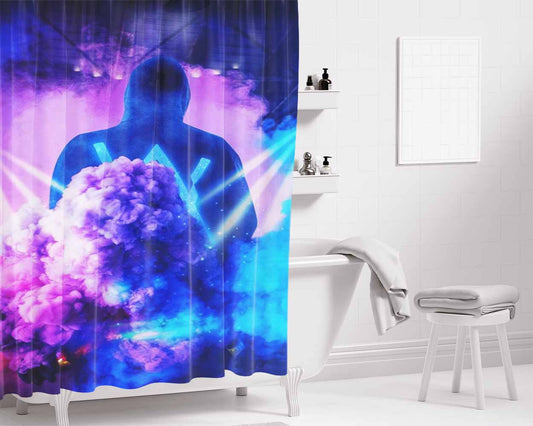 Alan Walker Dj Bathroom Shower Curtain Fabric Waterproof | 66 X 72 Inch