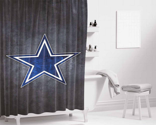American Stars Bathroom Shower Curtain Fabric Waterproof | 66 X 72 Inch