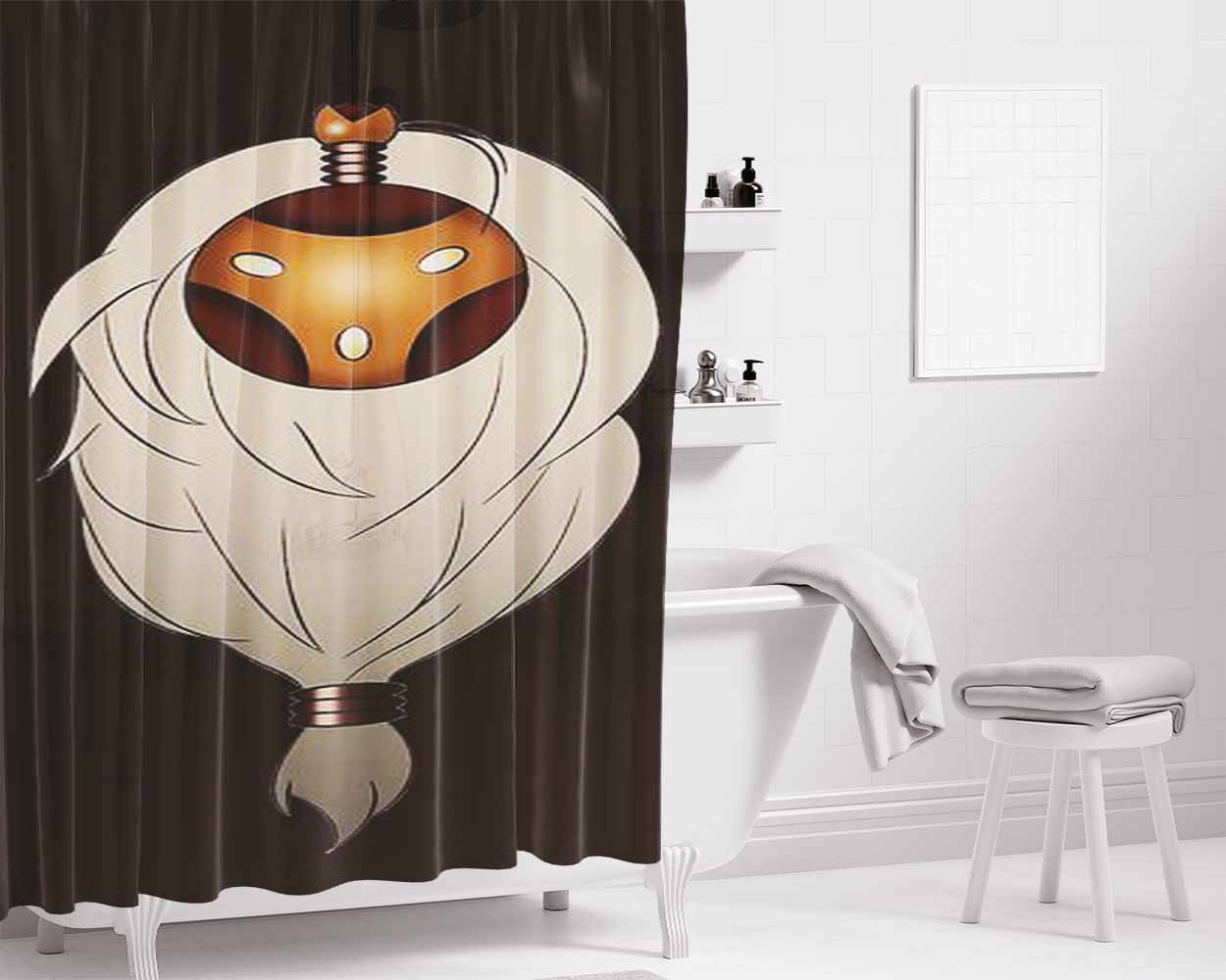 Bard The Wandering Caretaker Bathroom Shower Curtain Fabric Waterproof | 66 X 72 Inch