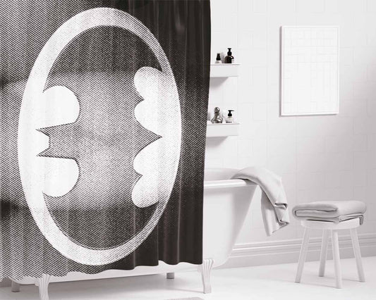 Black And White Tumblr Bathroom Shower Curtain Fabric Waterproof | 66 X 72 Inch