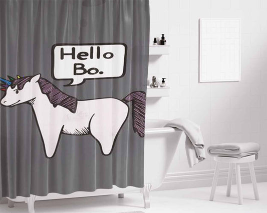 Bo Burnham Bathroom Shower Curtain Fabric Waterproof | 66 X 72 Inch
