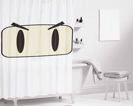 Bomberman Bathroom Shower Curtain Fabric Waterproof | 66 X 72 Inch